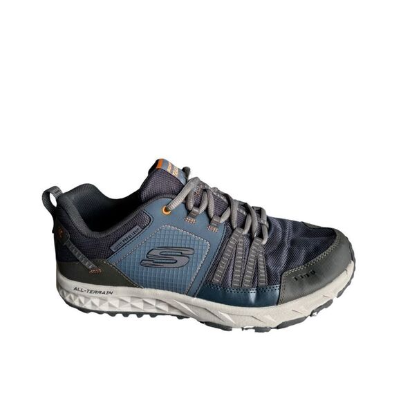 Skechers Gray and Blue All-Terrain Sneakers size 10 - Picture 1 of 6